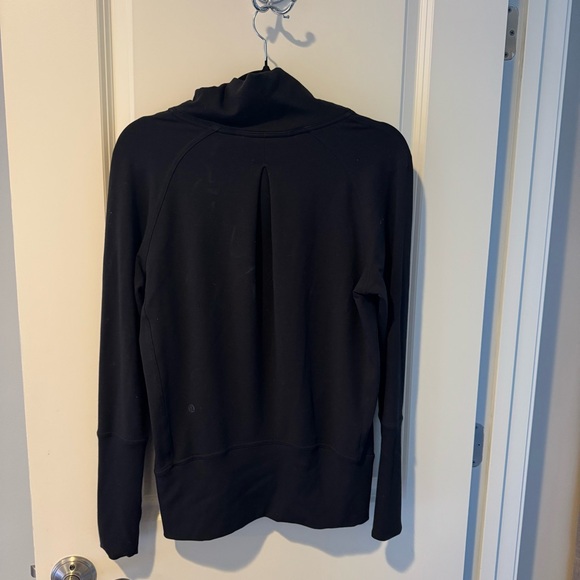 Lululemon High Lines Pullover Black Turtleneck Sweater | Size 4 - Picture 5 of 6